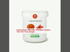 गाजर अर्क 10%, 20%, 97% बीटा कैरोटीन 7235-40-7 निःशुल्क नमूना